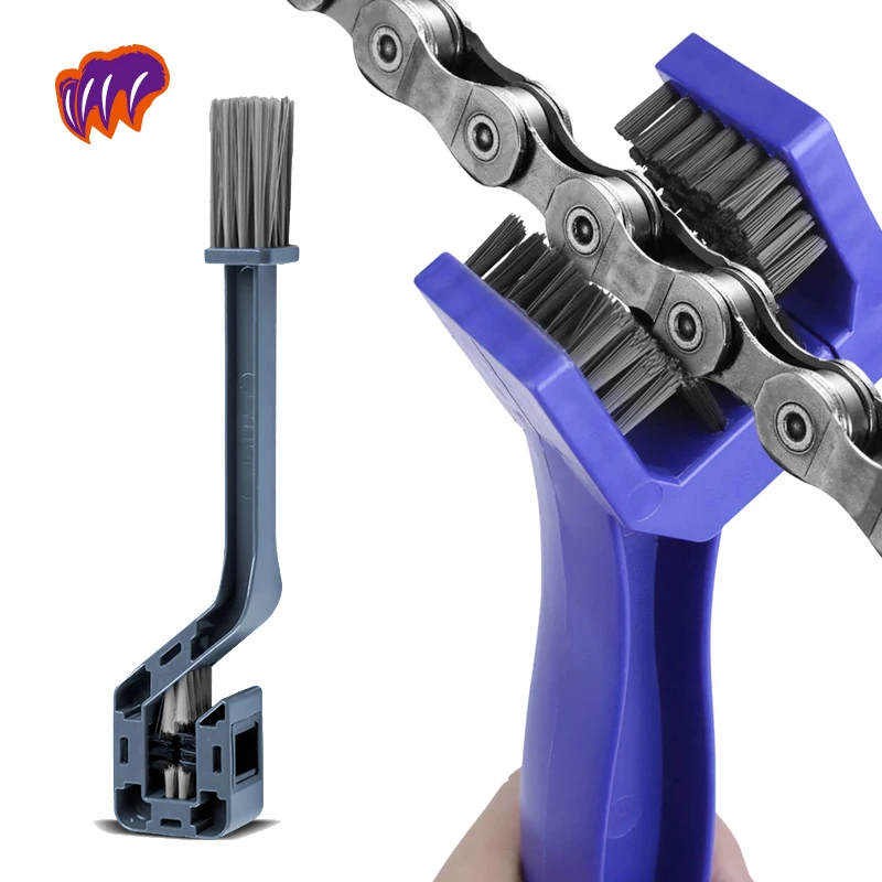 

Motorcycle Chain Cleaner Brush - Bicycle Chain Degreaser for Bicycle Bike Chain Lube Wheel Cleaning Brush - Cleaning Tool Brush