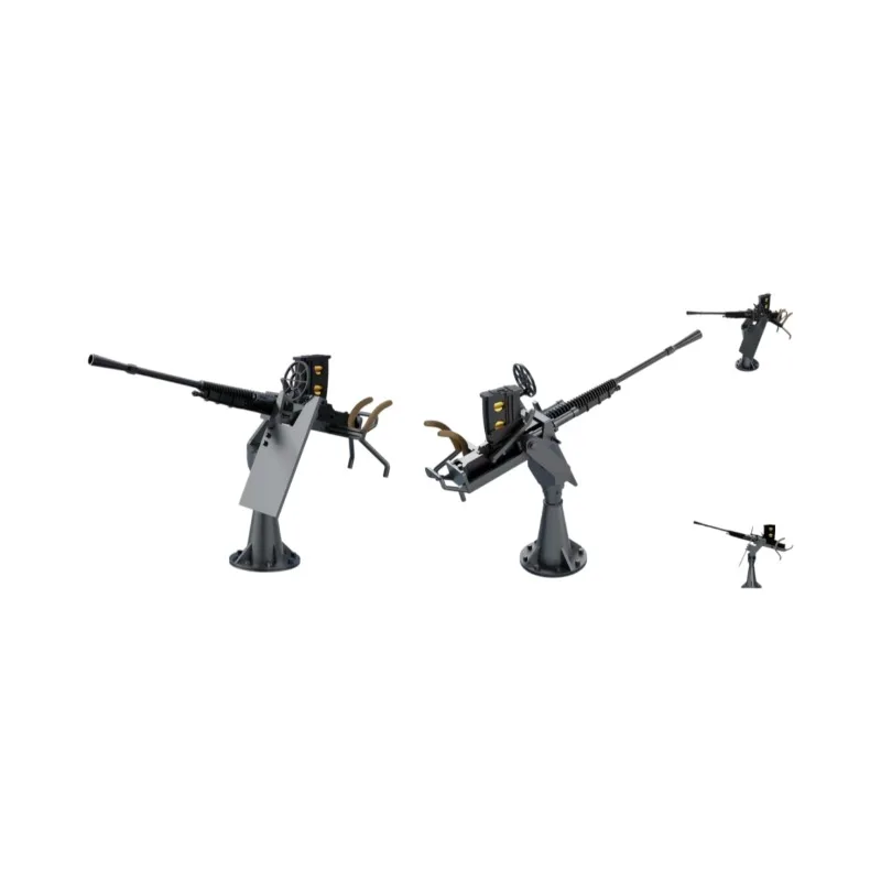 1/350 Vessel Single Deck Bracket Equipment 3D Printed Model Upgrade Kit 20Pcs High Detail Ship Diorama Detail Parts