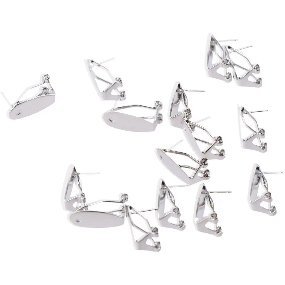 

Медные серебряные серьги для ногтей, серебряные серьги для серег, фурнитура для сережек, серьги для фурнитуры, ювелирные аксессуары