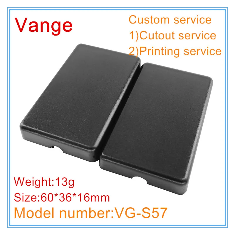 Vange wires junction box 60*36*16mm ABS plastic instrument case diy