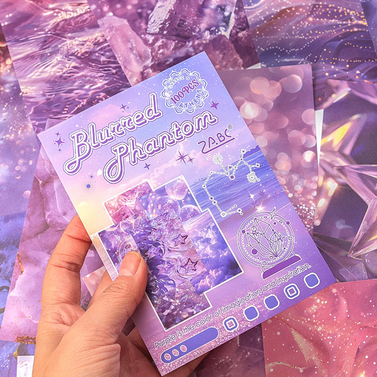 100 ورقة في كل عبوة من ورق الحرف اليدوية العتيق القابل للكتابة، تتميز بأنماط زهور الفراشات المختلفة، لتزيين الكمبيوتر المحمول بنفسك #4