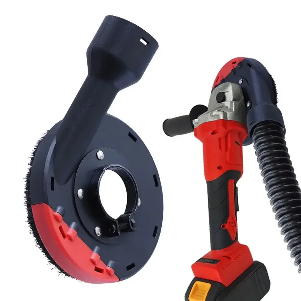 Angle Grinder Dust Shroud 140mm/5.5 Inch Surface Grinding Cover for Concrete Stone Dust Collection High-Quality Dust Collection
