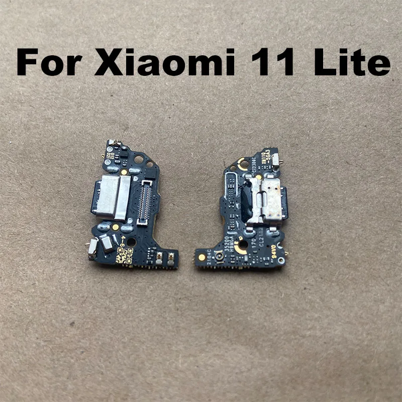 For Xiaomi 11 Lite USB Charging Board Dock Port Connector Flex Cable Repair Parts Replacement MI 11 LITE 4G 5G