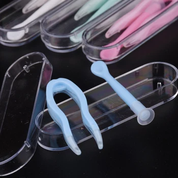1 ชุดใหม่คอนแทคเลนส์Inserter Remover Multicolorคอนแทคเลนส์แหนบและดูดสําหรับพิเศษClampsเครื่องมือ
