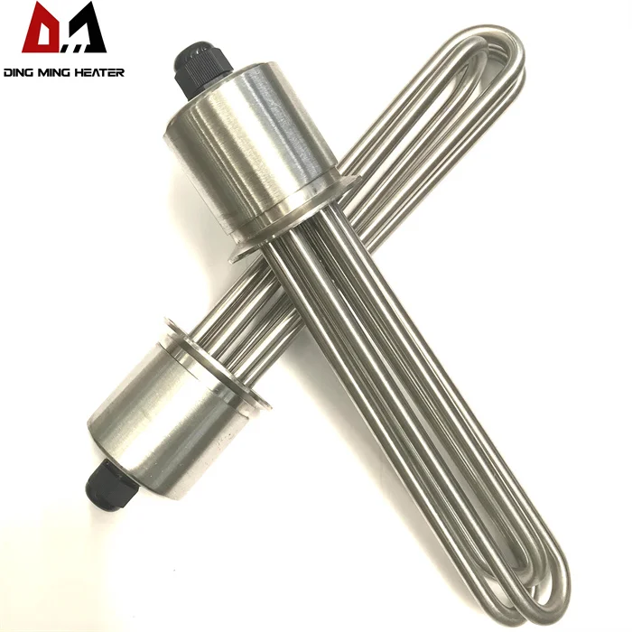 hot sale 240V 4.5KW 1.5''Tri-clamp Immersion Heater Brewery Heater Element Industrial Heating Element with Stainless Steel Cover