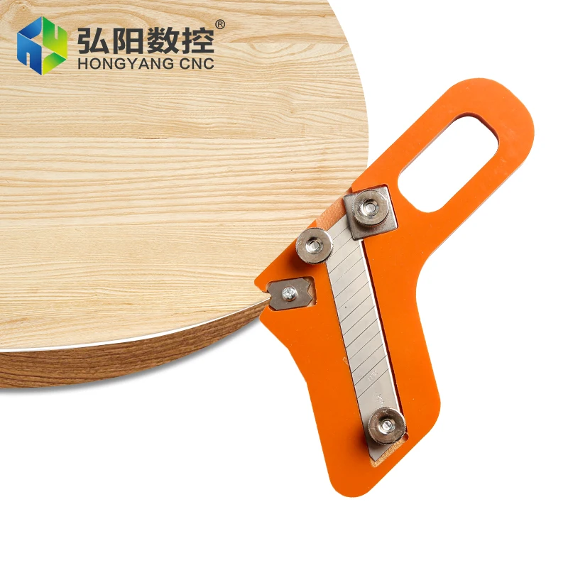 Edge Band Trimming Knife Woodworking Manual Fillet Arc Chamfering Artifact Ecological Board PVC Scraper Deburring Tool