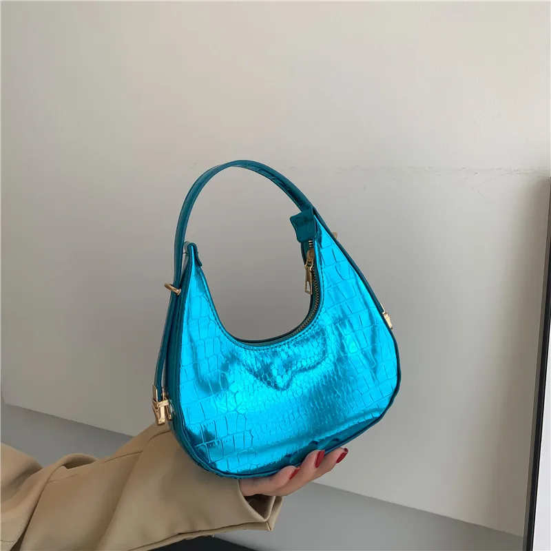 Popular Women's 2023 Shoulder New Fashion Funny Designer Hobo Messenger Bag Shiny  Evening PartyLuxury Xmas Bag