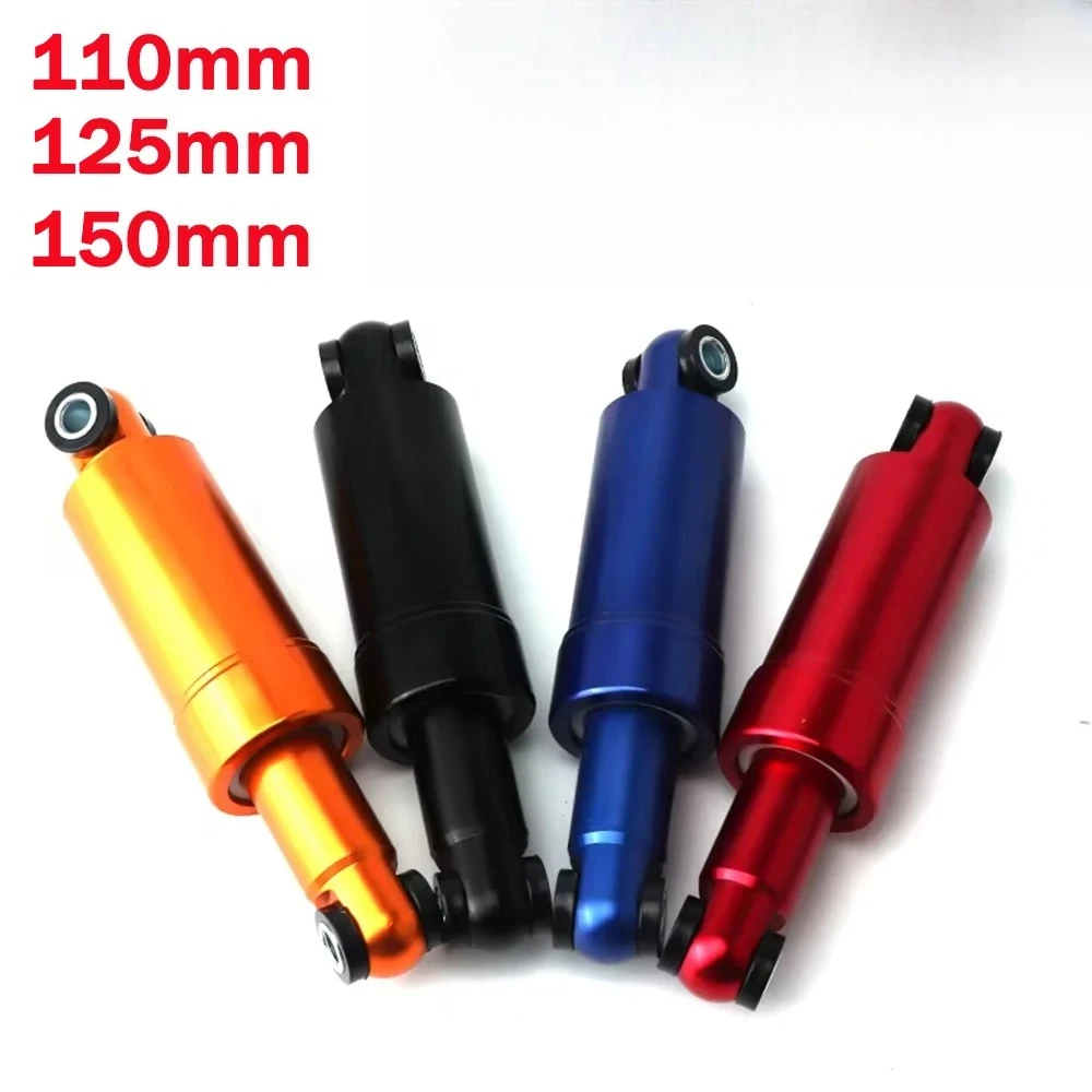 

110/125/150mm Electric Scooter Hydraulic Shock Absorber 750lbs Front Rear Wheel Anti-Vibration Suspension Accessory