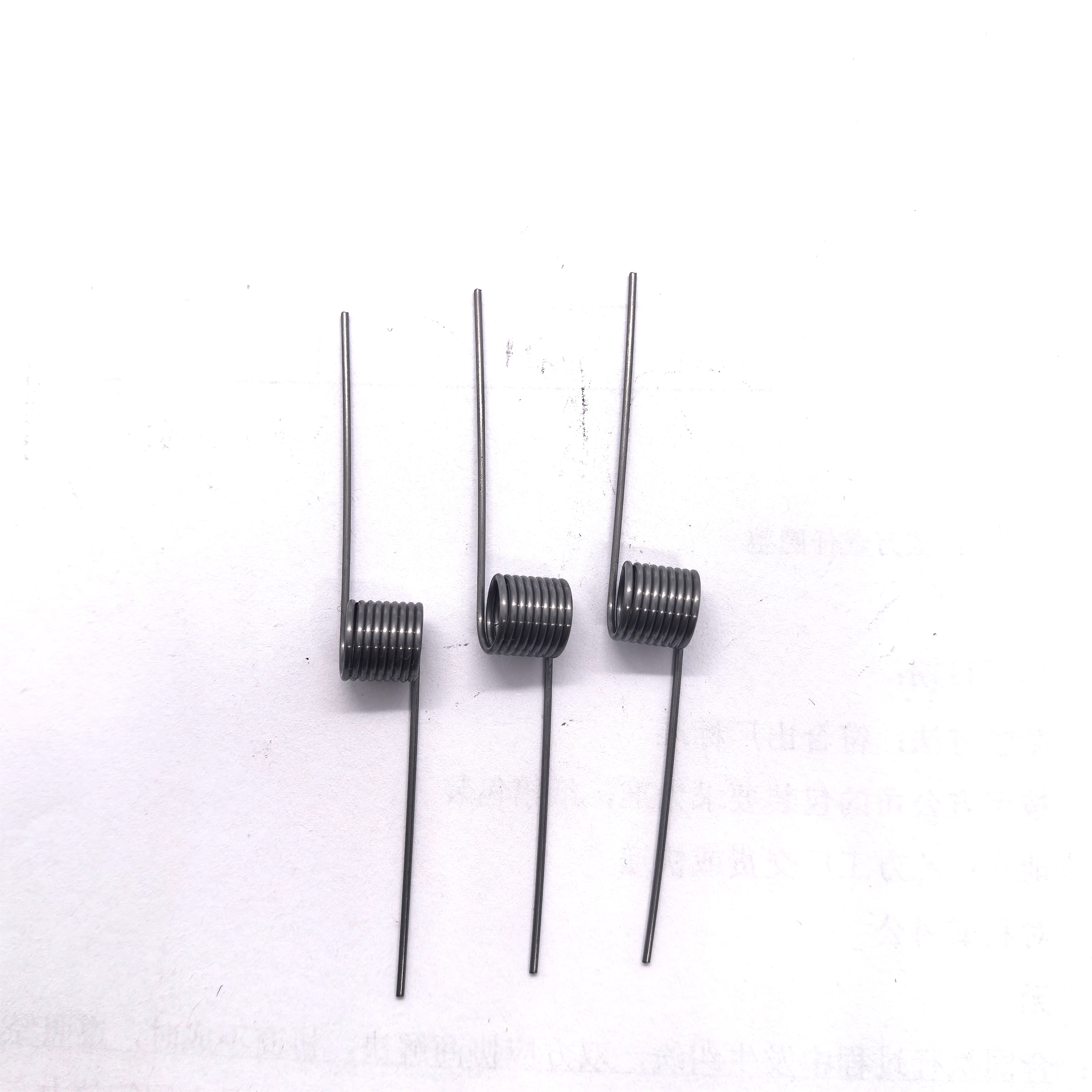 Wire Diameter 1.0mm Left Rotation Torsion Spring 65Mn Spring Steel V-shaped Spring Reset Small Torsion Spring Customized 20pcs