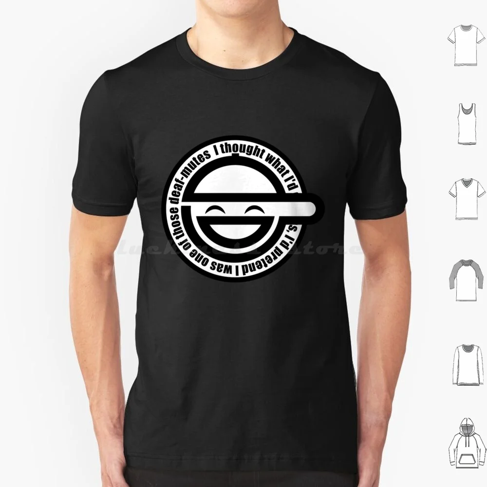 Ghost In The Shell-Laughing Man Mono Logo Classic T Shirt Men Women Kids 6xl Aphex Twin Music Electronic Techno Electronic