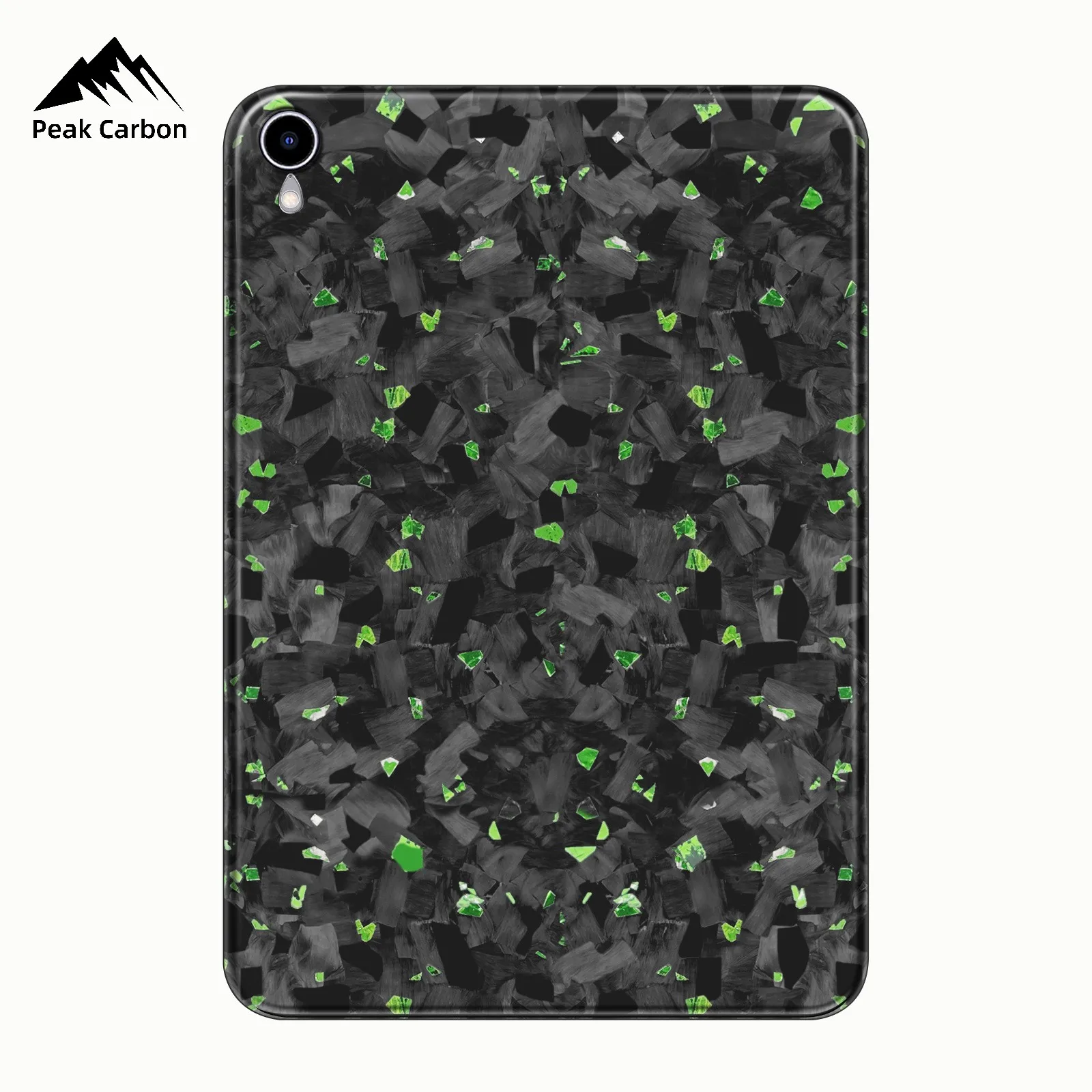 حافظة من ألياف الكربون مزورة حقيقية لجهاز Apple iPad mini 6 7، غطاء خلفي واقٍ رفيع للغاية وخفيف الوزن يعمل مع قلم Apple Pencil