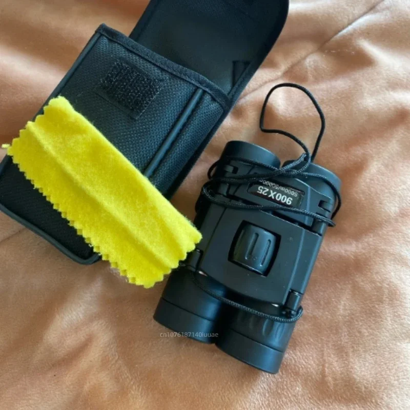 High Power Hd Low Light Night Vision Binoculars 900x25 Compact Portable Telescope For Outdoor Hunting Bird Watching Stargazing