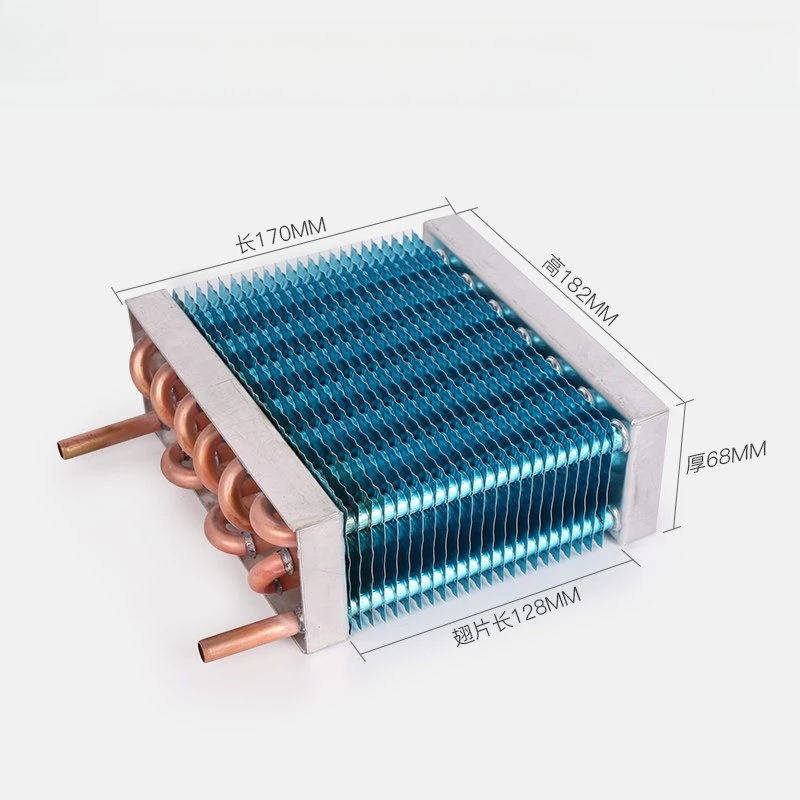 Freezer/Refrigerator Evaporator Freezer Compartment Small Air-cooled/Water-cooled Copper Tubes/Copper Busbars Condenser
