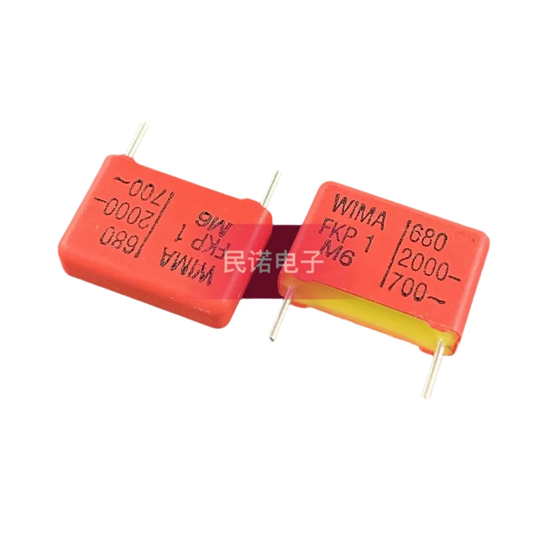 10PCS/Weimar Capacitor FKP1 2000V 0.00068UF 2000V 681 680PF Foot Distance 15mm