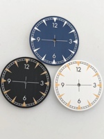 BOTIONI 33.5mm NH35 Watch Dial White Blue Black,fit NH35 Movement,Watch Face Accessories