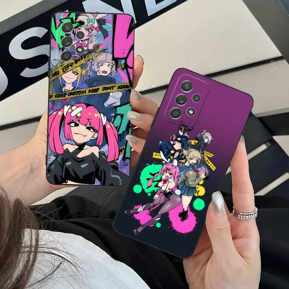 

Gang of Stupid Girls Phone Case for Samsung Galaxy M55 54 42 35 34 33 32 23 22 15 14 13 12 F55 5G Colour Protective Cover Luxury