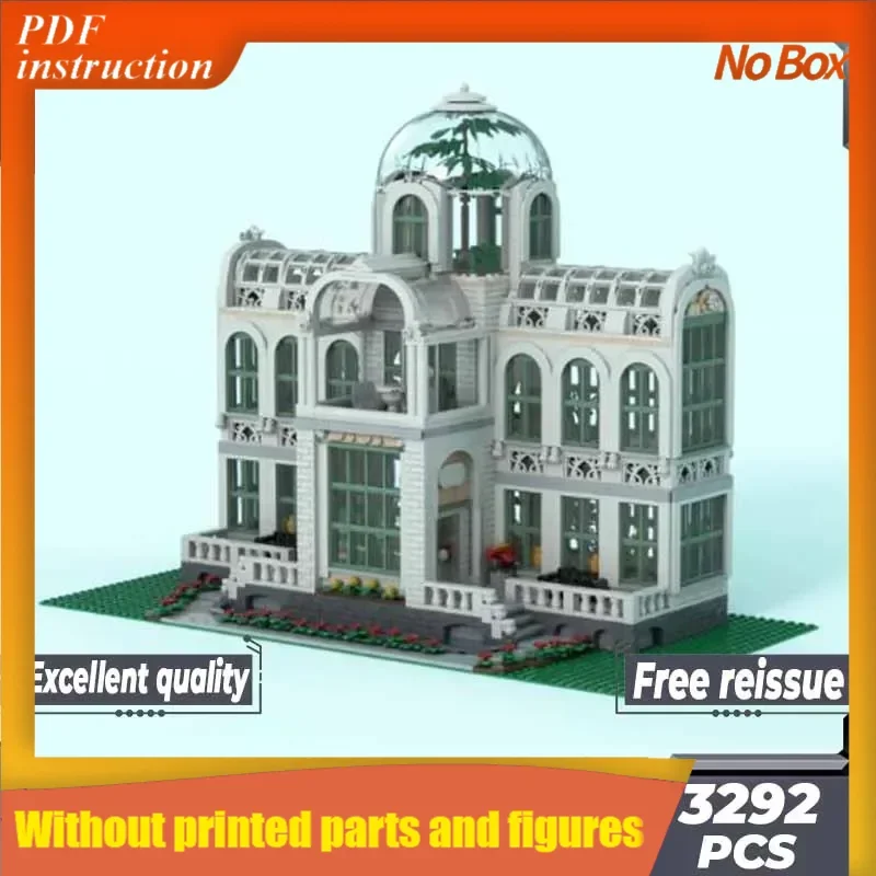 

Модель City Street View Moc, строительные кирпичи, технология центрального наблюдения, модульные блоки, подарки, игрушки, наборы «сделай сам», сборка, Рождество