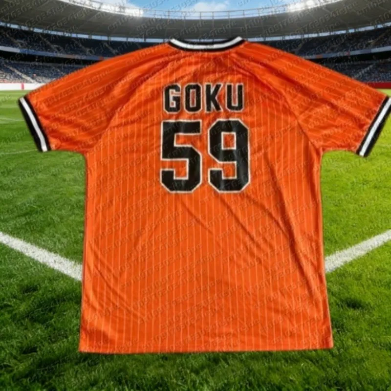 

Футболка-джерси 2026 Anime Football Dragon Ball для мужчин и женщин, оверсайз, летняя, быстросохнущая, спортивная, дышащая, для косплея