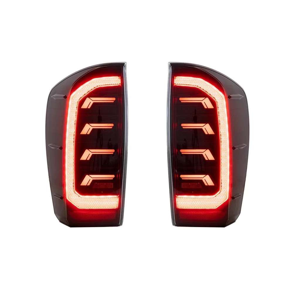 Car Modified Full LED Taillights For Toyota Tacoma TRD Sport SR5 Limited 2016-2020 2021 Rear Light Tail Lights Trucks