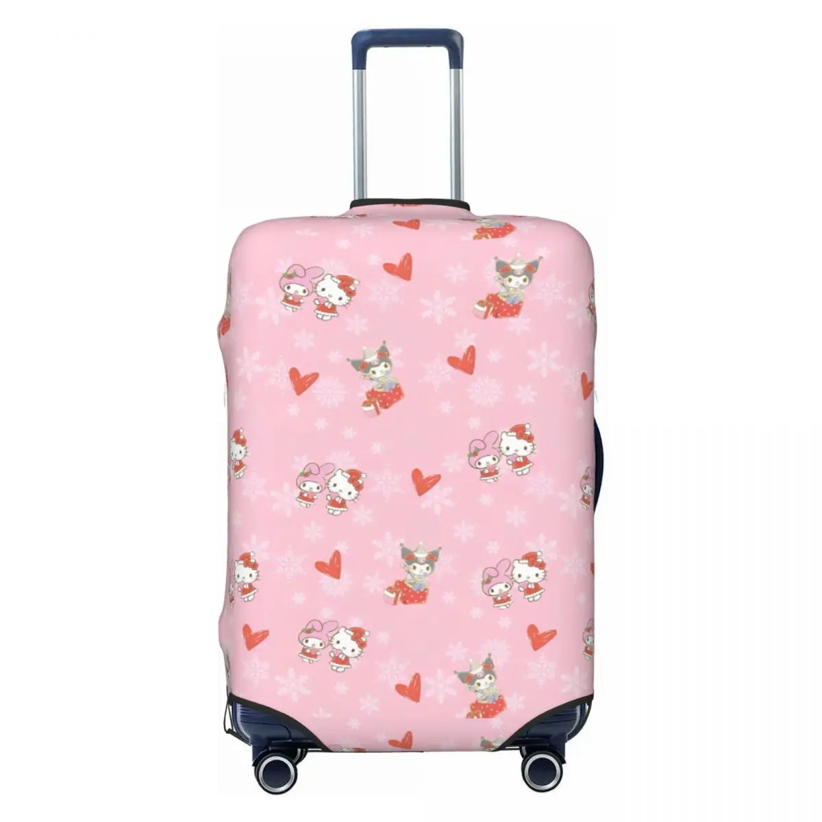 Sanrio My Melody Anime Suitcase Cover Cute Y2K Manga Travel Protection Flight Strectch Luggage Accesories