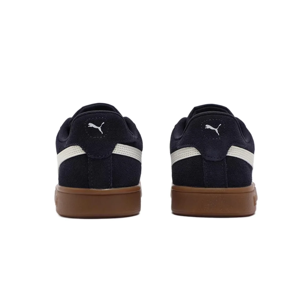 PUMA Smash 3.0 Full-Grain Leather Comfortable Thin Sole Slip-Resistant Durable Low-Top Cushioned Sneakers Unisex Style 390984-23