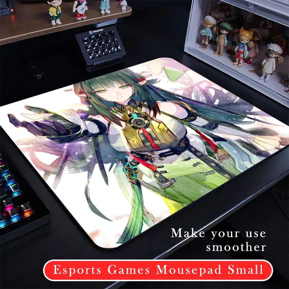 Arknights Endfield Zhuang Fangyi Mouse Pad Cartoon rubber Small mouse pad desktop computer office keyboard e-sports ROGs game