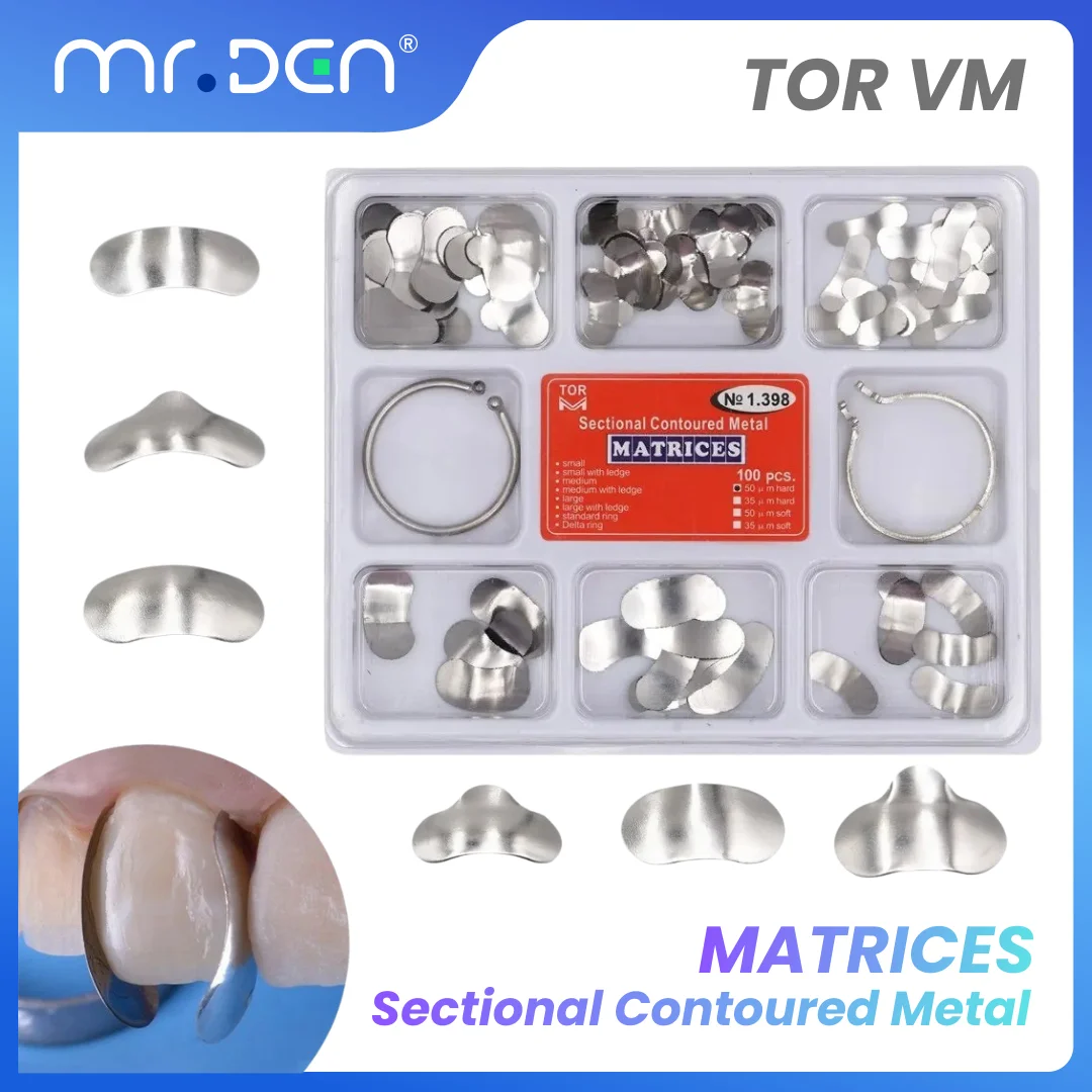 

5 Sets Dental Oral Molding Tablets Set 100Pcs With Dental Filling Pliers Clamp Professional Dental Restoration Tools