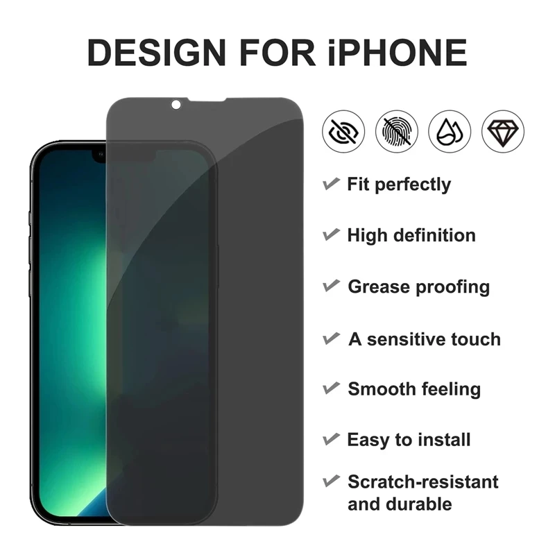 Full Cover Anti-Spy Screen Protector For Honor Magic 5 Pro 5G Privacy Protective UV Glass Screen Film for Honor Magic5 Pro 5G