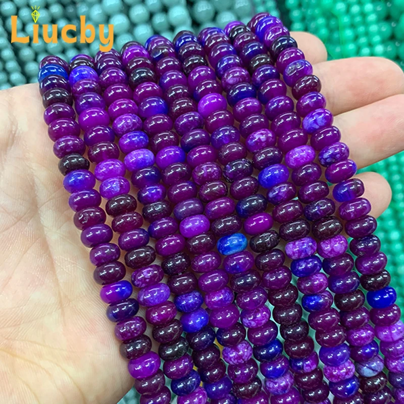 Natural Stone Starry Sky Su Xilai Abacus Pearl Planet beads DIY Ring semi-finished products 15