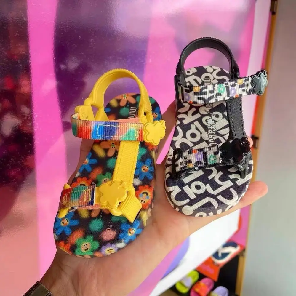 Hot Sale New Brazil Brand Children Summer New Open-toe Sandals Original Style Boys' and Girls' Casual Jelly Kids Beach Shoes