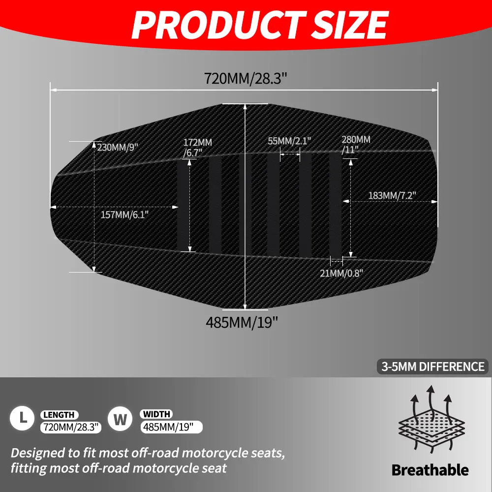 Motorcycles Accessories Seat Cover Non-slip Cushion Design PVC Durable For Honda Navi110 Navi 110 Off Road Dirt Pit Moto Bike