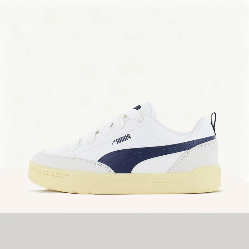 

PUMA Park Lifestyle OG: Минималистичные, прочные, удобные и нескользящие низкие кроссовки для мужчин – белые 397262-03