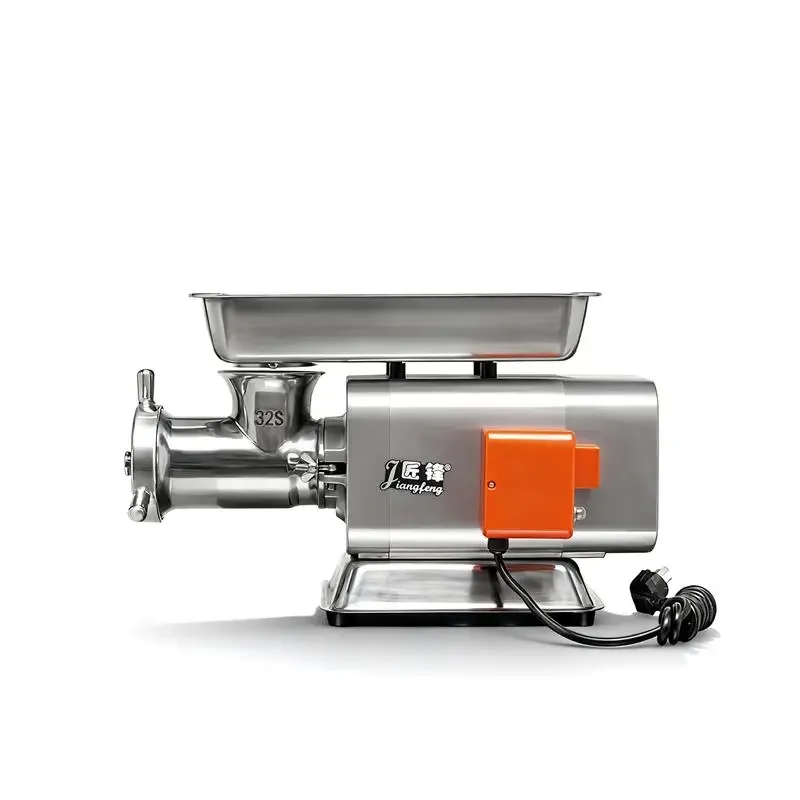 1500W Pure Copper Motor Stainless Steel Processes Fresh & Frozen Meats for Home & Commercial Use  120kg/h Meat Grinder Mincer