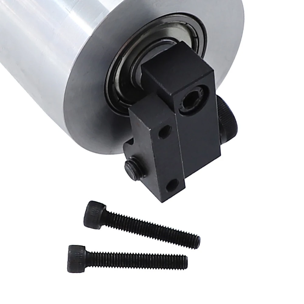 New Aluminium Alloy Abrasive Belt Sander Adjusting Wheel Synchronous Drive Wheel 68x50MM