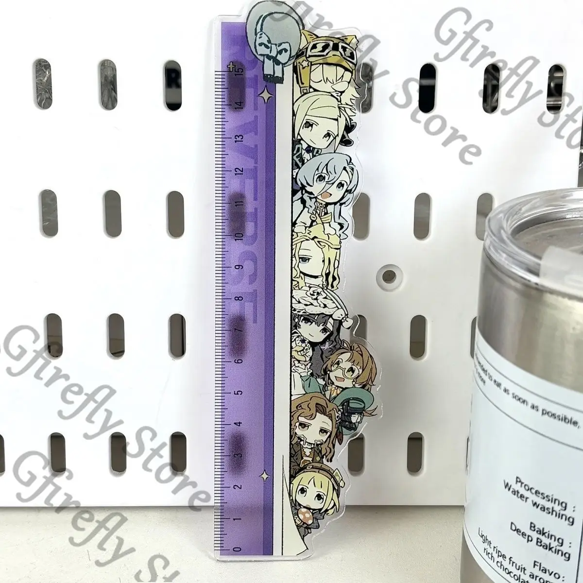 

Anime Ruler Acrylic Reverse:1999 Straightedge Stationery Colleagues High Quality 15cm Ambitus Quadratic Element Gift