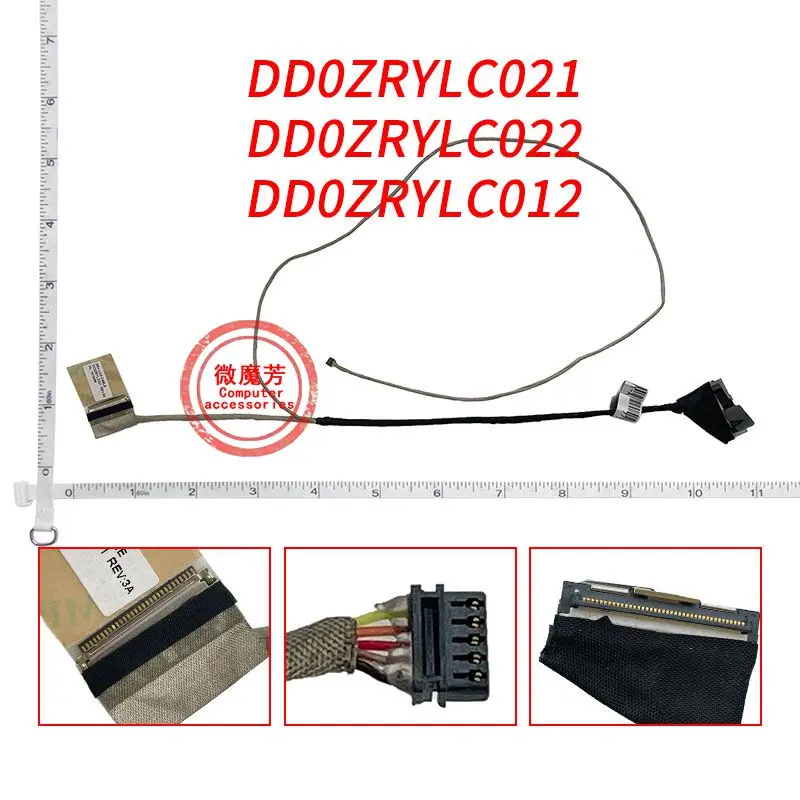 New Line For Acer Aspire V5-591 V5-591G T5000 N15Q12 N15QT12 V15 laptop LED LCD LVDS Video Cable DD0ZRYLC021 DD0ZRYLC012