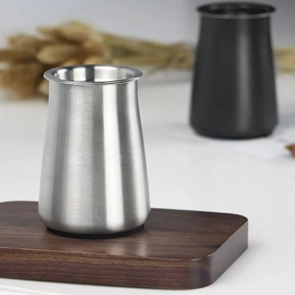

With Lid Coffee Powder Filter Cup 304 Stainless Steel 3 in 1 Coffee Powder Sieve Fine Mesh Coffee Sifter Cafe