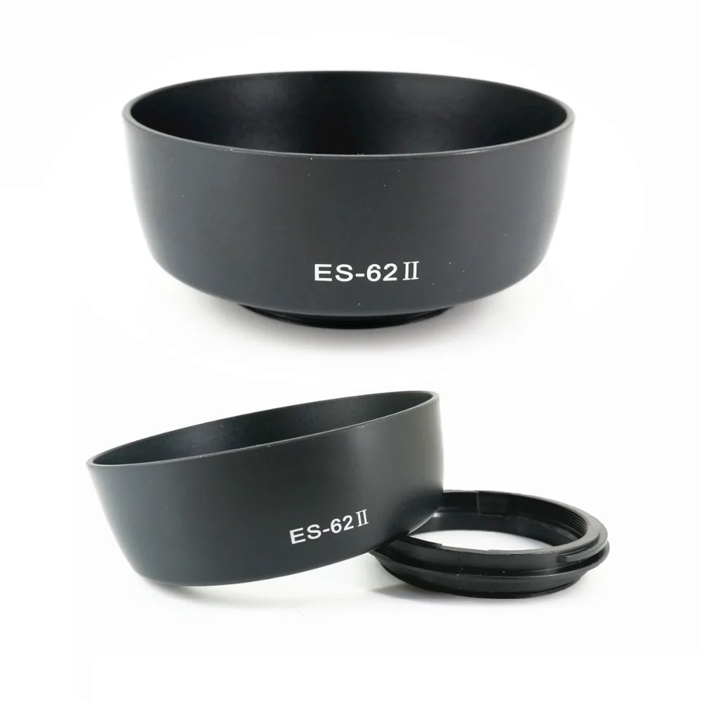 عدسة هود استبدال لكانون EF 50m F ، 1.8 II ، 50m ، EF-S ، F1.8 IS USM ، PA318 ، ES-62 ، F1.8