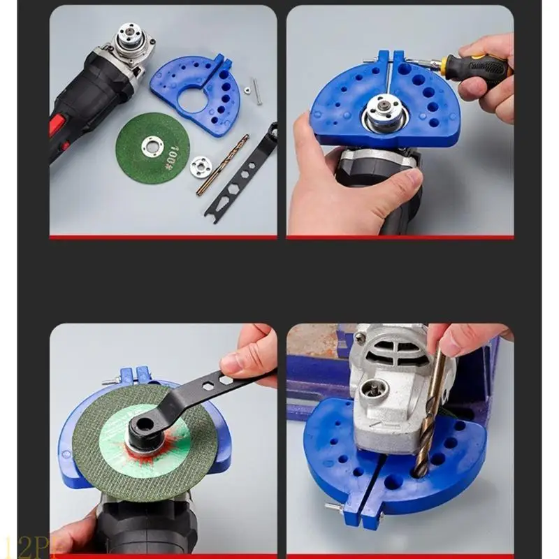 

12PF 3-12 мм точилка для сверл, направляющий инструмент для заточки сверл, шлифовальный инструмент