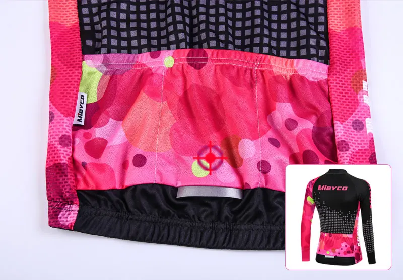 Mountainbike Damen-Set Radtrikot Frauen Sportbekleidung Günstige Großhandel Damenbekleidung Frauenkleidung Damen-Radsport-Langsets – Detail 15