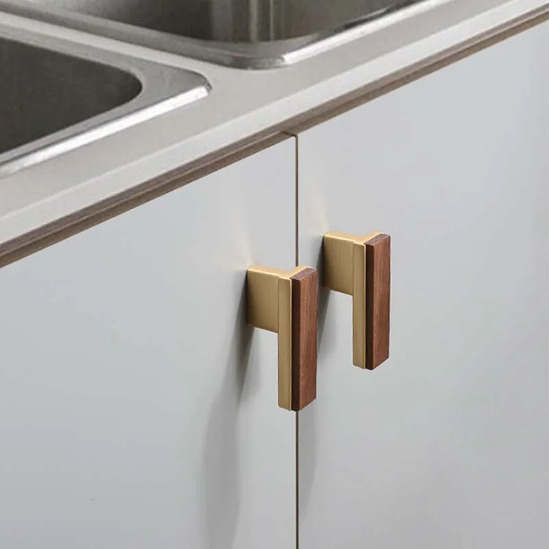 Kleiderschrank Türgriff Moderne Einfache High-End Schrank Türgriff Schublade Schuhe Schrank Griff Massivholz Licht Luxus Türgriff