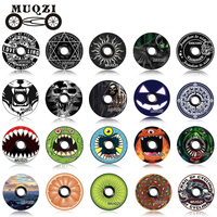 MUQZI Headset Top Cap Bike Aluminum Alloy Ultralight Stem Cap Compatible with All Road MTB 1-1/8\