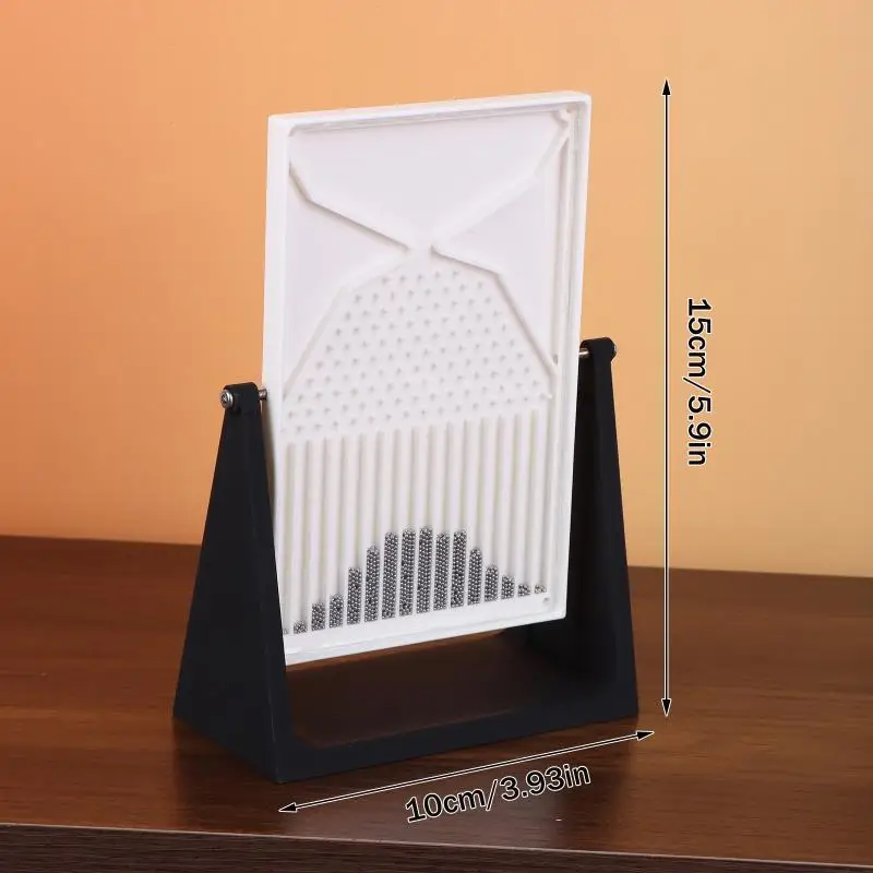 Picture 7: Educational Ornaments: Galton Board showcasing Normal Distribution - Ideal for Stress Relief