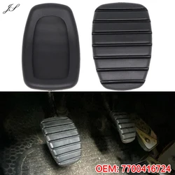 2Pcs Car Brake Clutch Foot Pedal Pad Cover For Renault Clio 2 3 Captur J87 Espace 4 Fluence Kangoo Laguna Master Megane Scenic