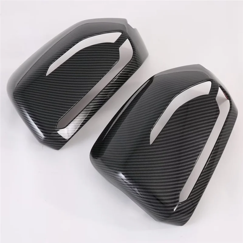 

A82E-для Hyundai Palisade 2019-2023 автомобильное зеркало заднего вида, крышка бокового зеркала, накладка на зеркало, аксессуары, АБС-пластик из углеродного волокна