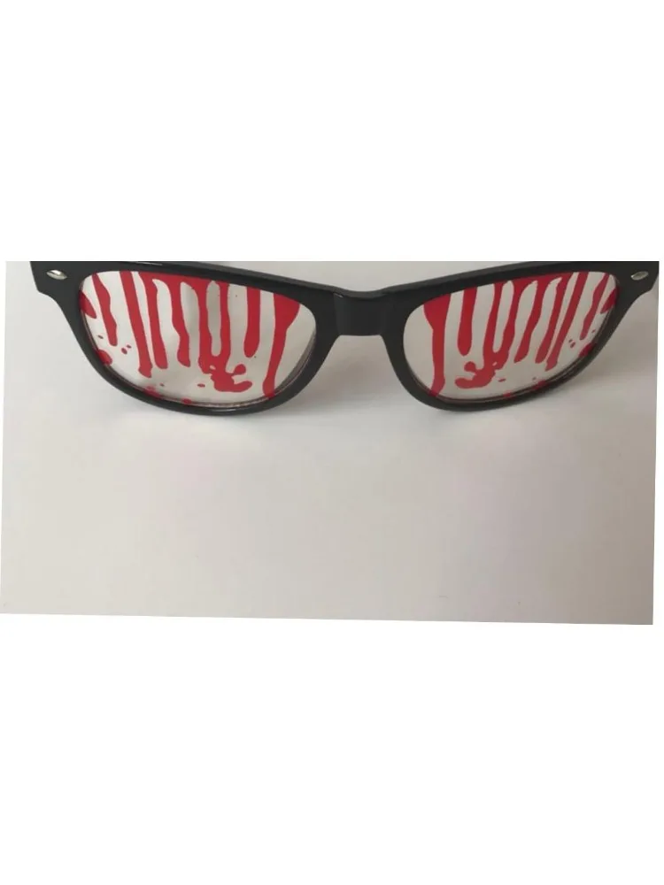 Bloody spaventoso occhiali accessori per costumi occhiali Fiesta decorazioni forniture accessori per abiti giocattolo Prom Vampire Gore