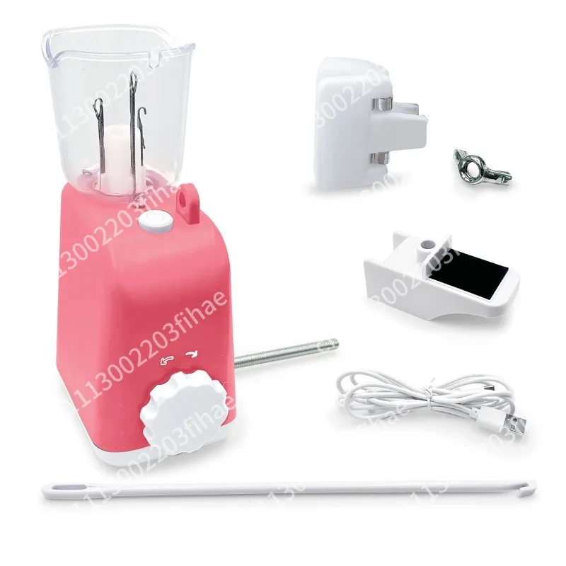 Portable winding knitter, easy to use and tension adjustable, jewelry making accessories, making gadgets, knitting