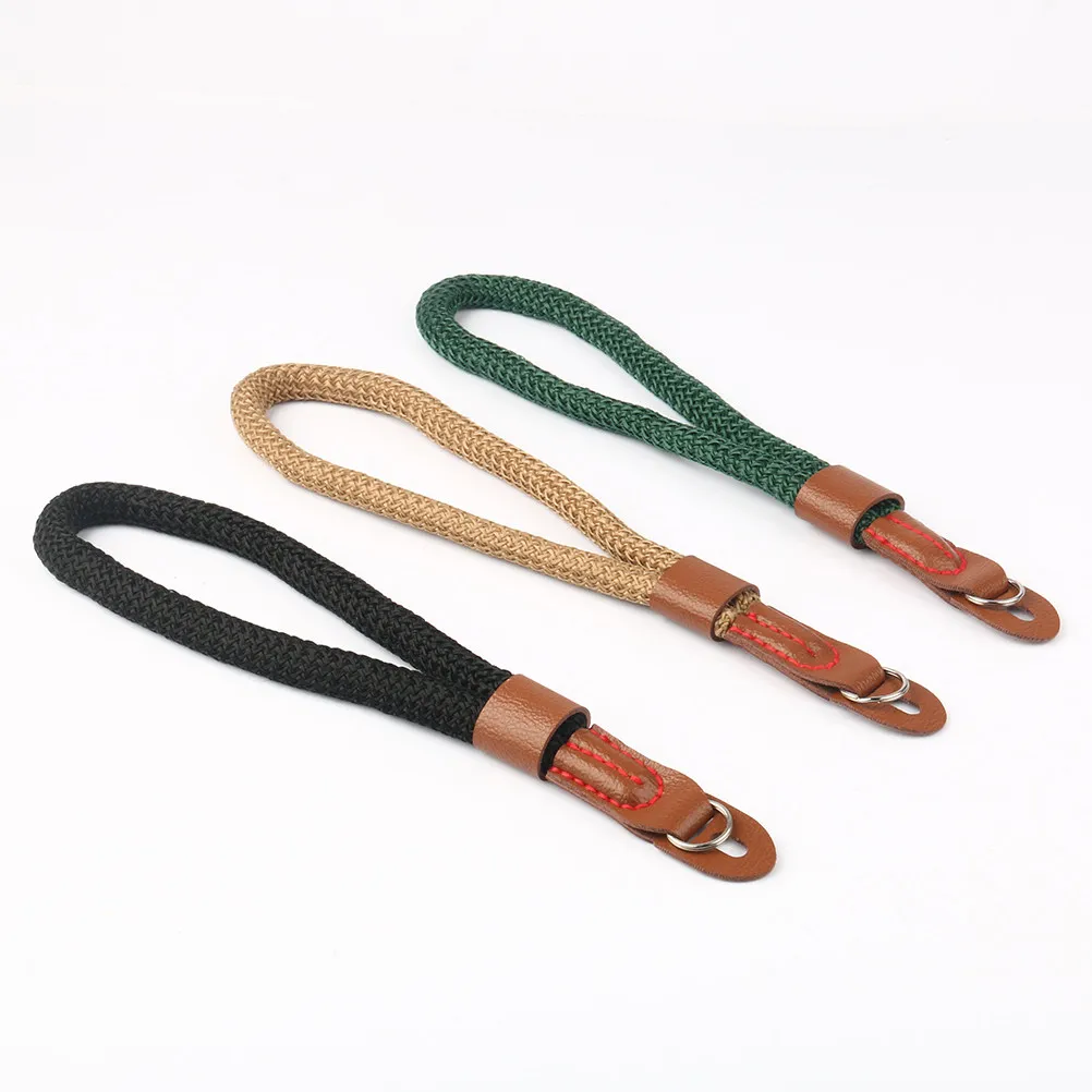 3Pcs Camera Wrist Strap Premium Material Anti-Slip Secure Holding Strap for Travel Hiking Climbing Photography Accessories
