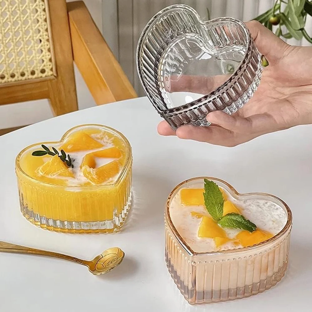 Mini Glass Ramekins For Pudding Versatile For Desserts, Sauces, And Snacks Romantic Candlelights Dinner