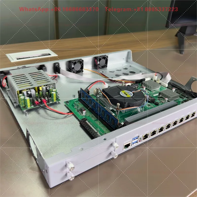 H1IKUAI Network Construction Onboard 10 Gigabit Soft Routing Industrial Computer Flow Control Baiwei Pi  Enterprise Gateway